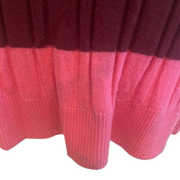 Tome Pink Colorblock Sweater Size 18 - Picture 6 of 9